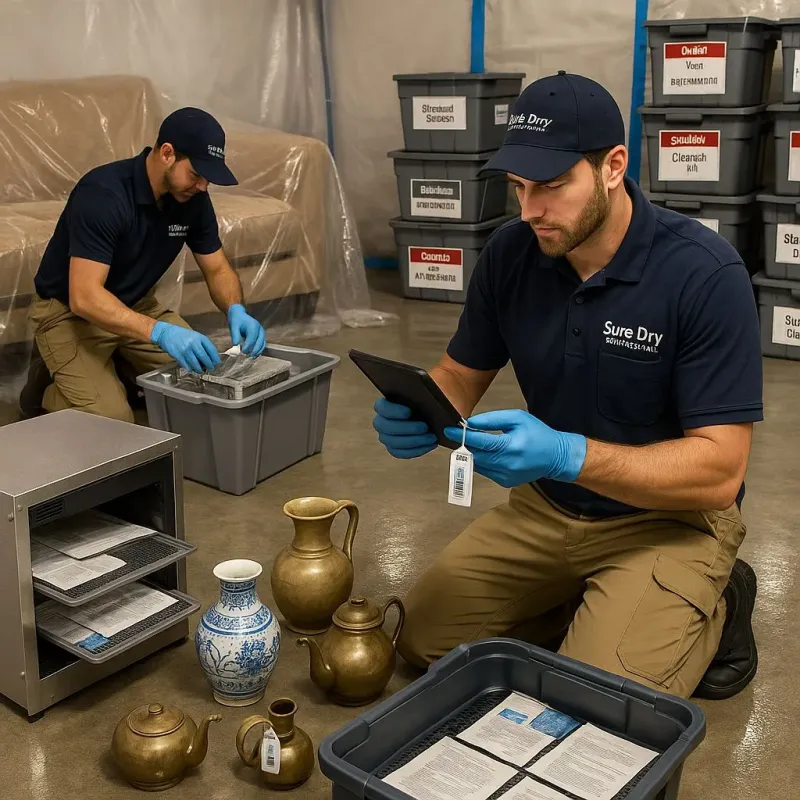Content Protection and Restoration process in Easthampton, MA