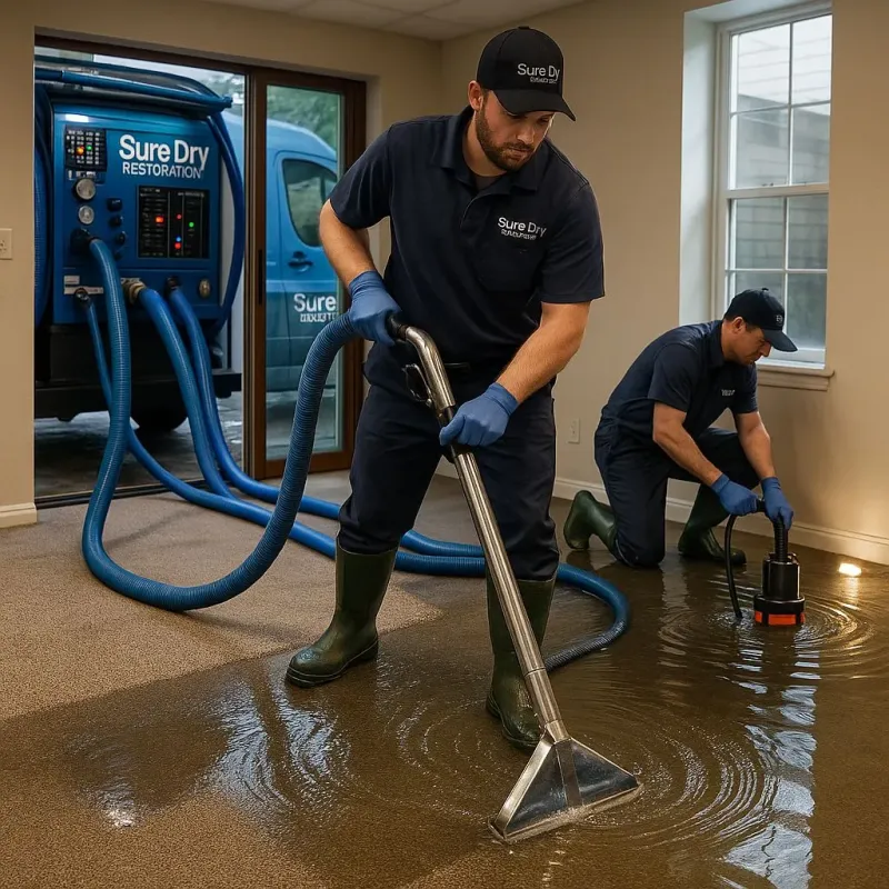 Water Extraction and Removal process in Easthampton, MA